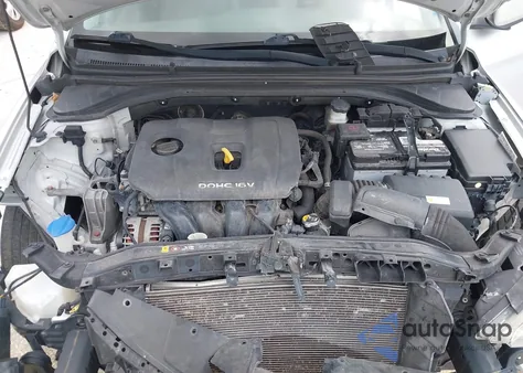 2017 Hyundai Elantra Se из США, поврежденный, VIN KMHD74LF0HU075074